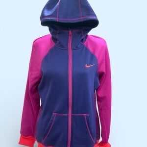 Nike Therma-Fit Purple and Pink Jacket